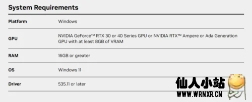 英伟达Nvidia发布基于RTX显卡的本地AI:Chat With RTX-仙人小站
