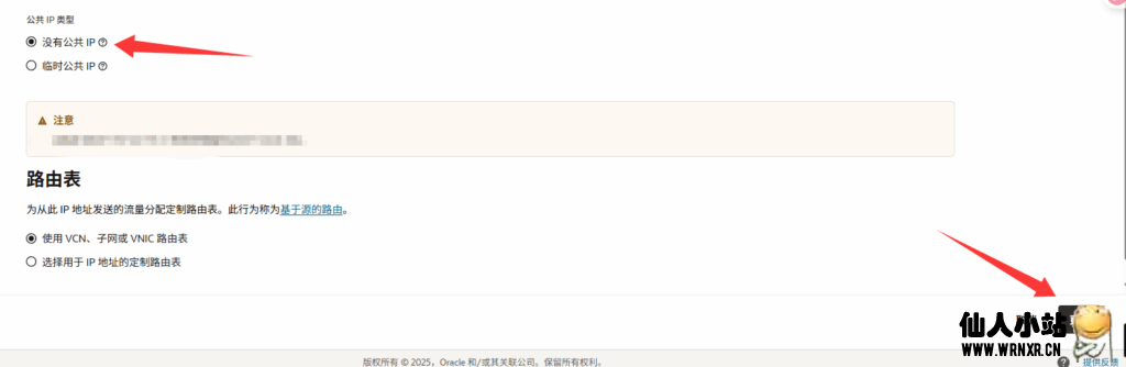 图片[2]-甲骨文云Oracle Cloud实例更换IP教程-仙人小站